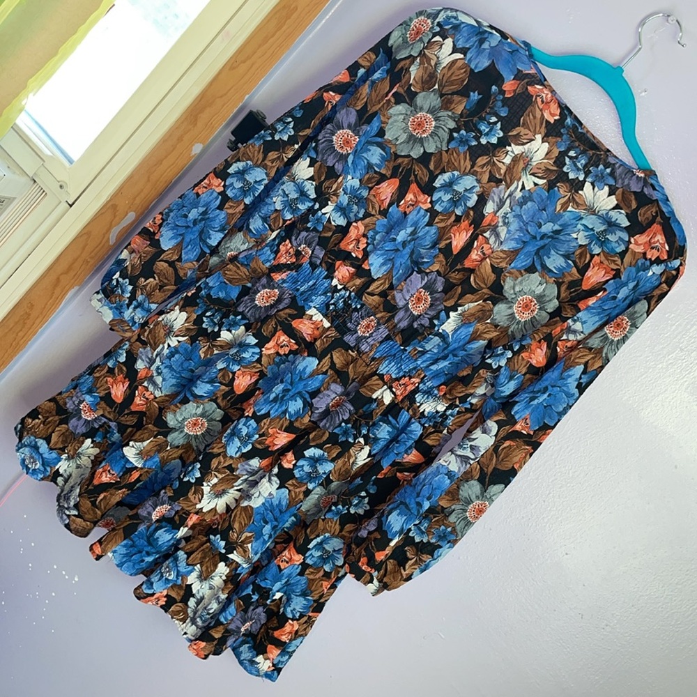 Zara Multicolor Floral Blouse - Picture 15 of 16